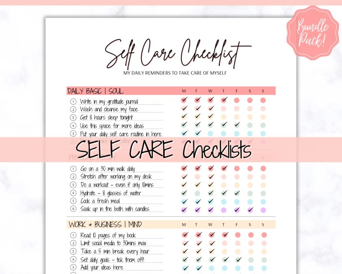 Self-Care Routine Ideas